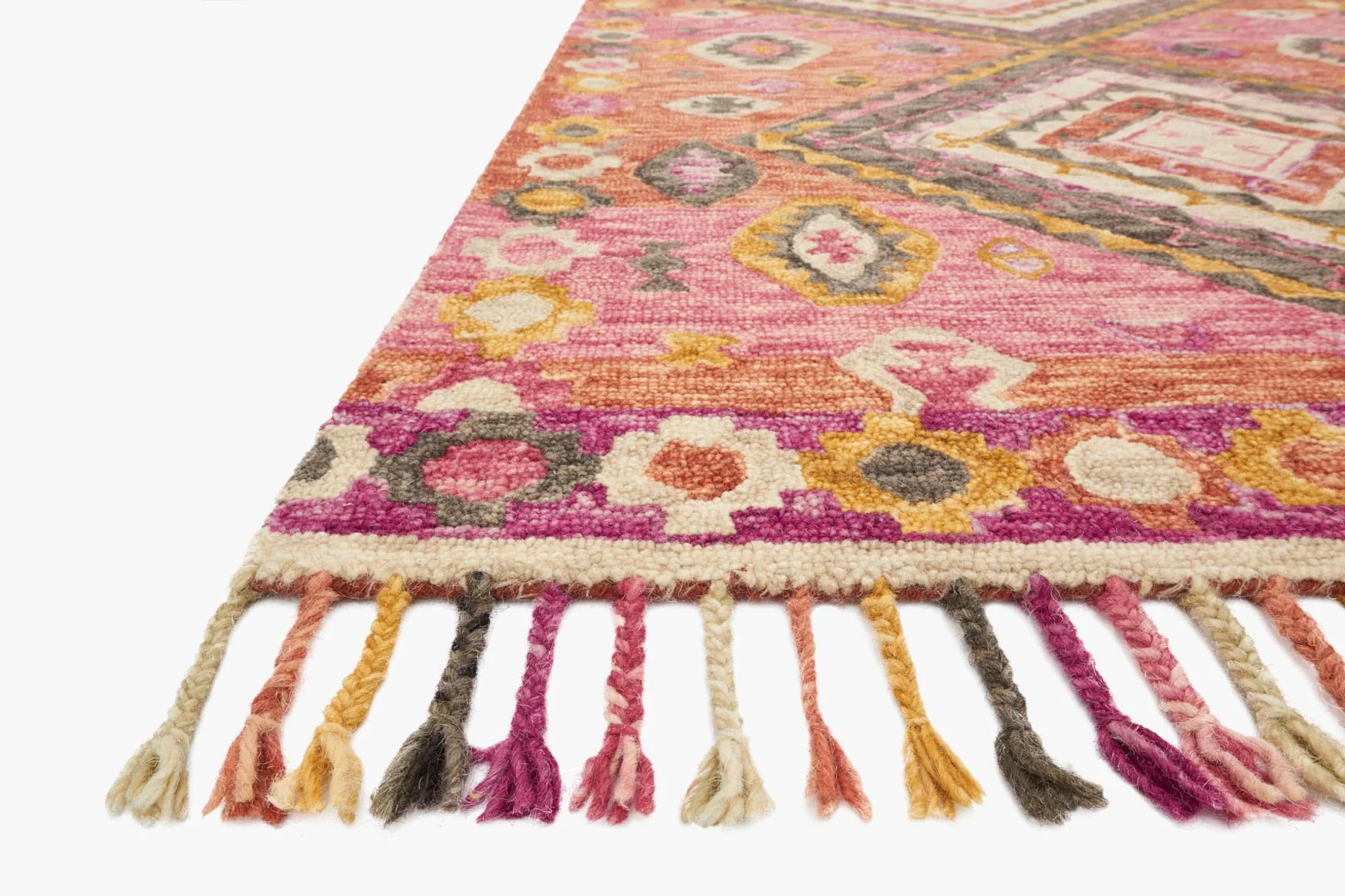 Loloi Zharah Collection - Transitional Hooked Rug in Fiesta (ZR-07)