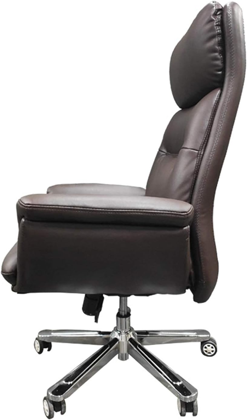 Boss Chairs Office Chairs Managerial Chairs with Arms and Lumbar Support Executive Chairs Ergonomic High-Back Bonded Leather Vision,