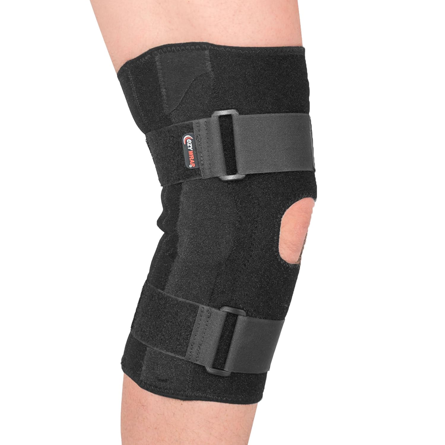 Condylar Hinged Knee Brace - Comfortable Compression Knee Sleeves – Great Knee Compression for Stability – Durable Hinged Knee Brace with Side Stabilizers