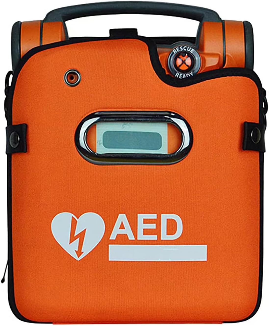 COYEUX AED Defibrillator Carry Case, Small Portable AED Storage Bag, with Adjustable Shoulder Strap, Eye-catching Colors, for Storage of AED120G5, Ideal for Home, Office, Hospital