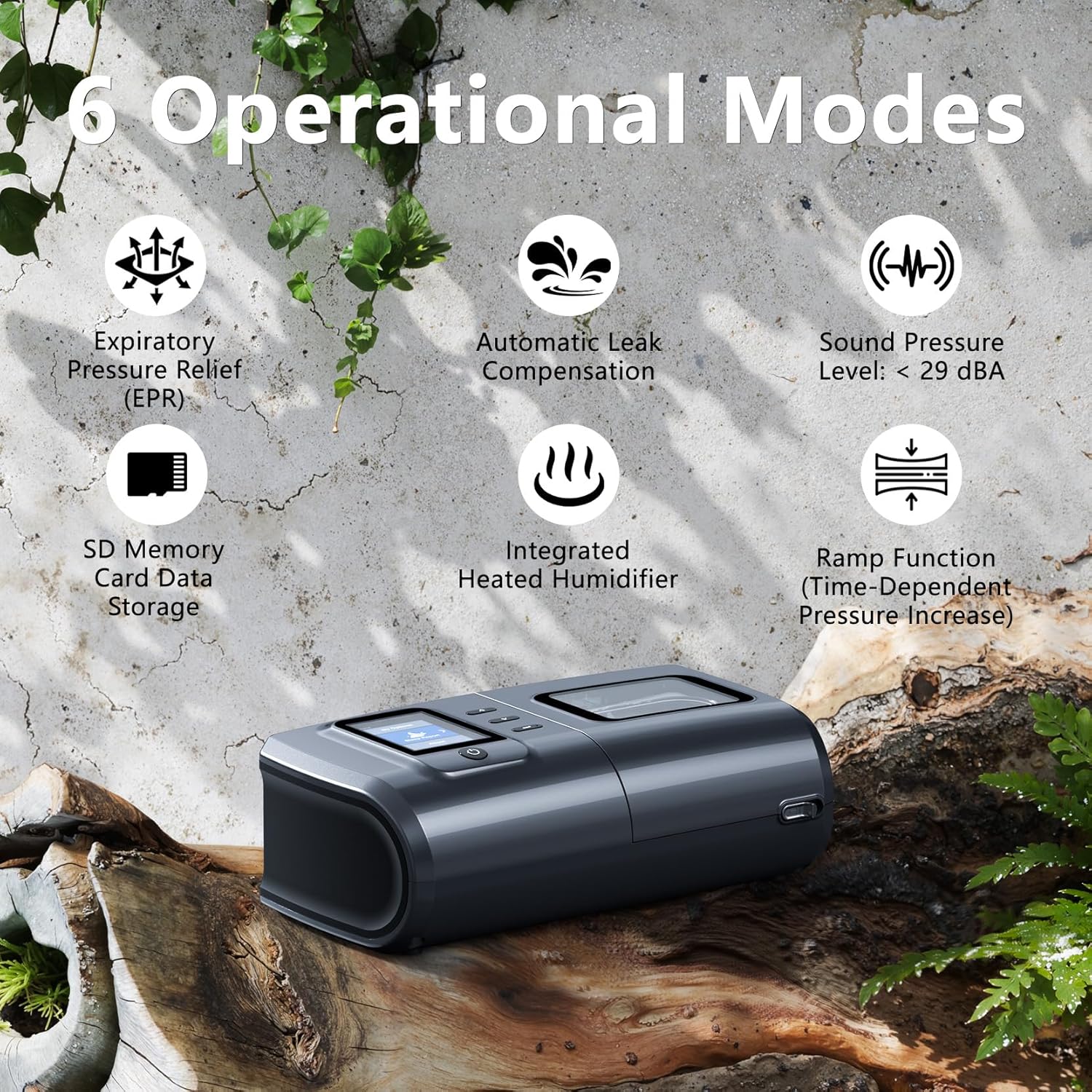 REMSTAR Plus Portable Auto-C-Pap Machine with Humidifier for Effective Sleep Apnea Therapy at Home and Travel