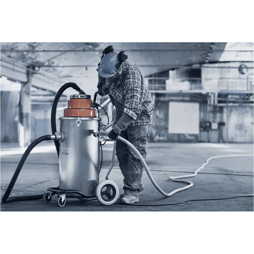 Husqvarna W70 Wet Slurry Industrial Canister Vacuum