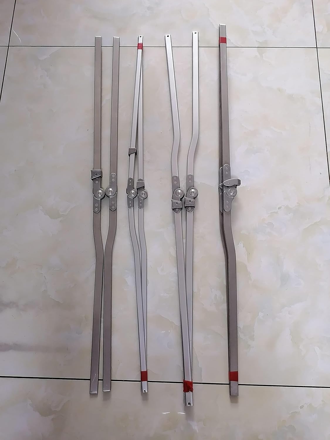 GHORTHOUD Drop Lock Knee Joint Brace for Kafo Orthotics Drop Ring Lock (Large)