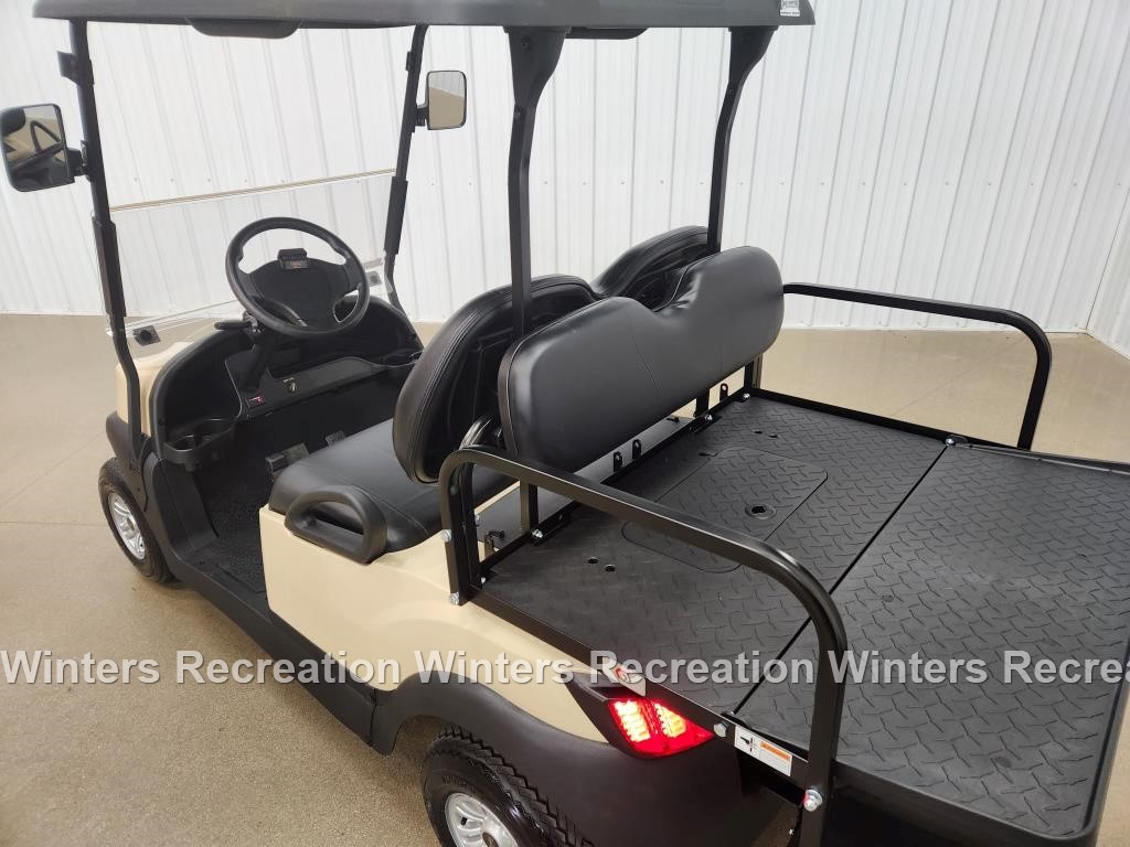 2020 Club Car Tempo Electric STREET READY Golf Cart, Beige