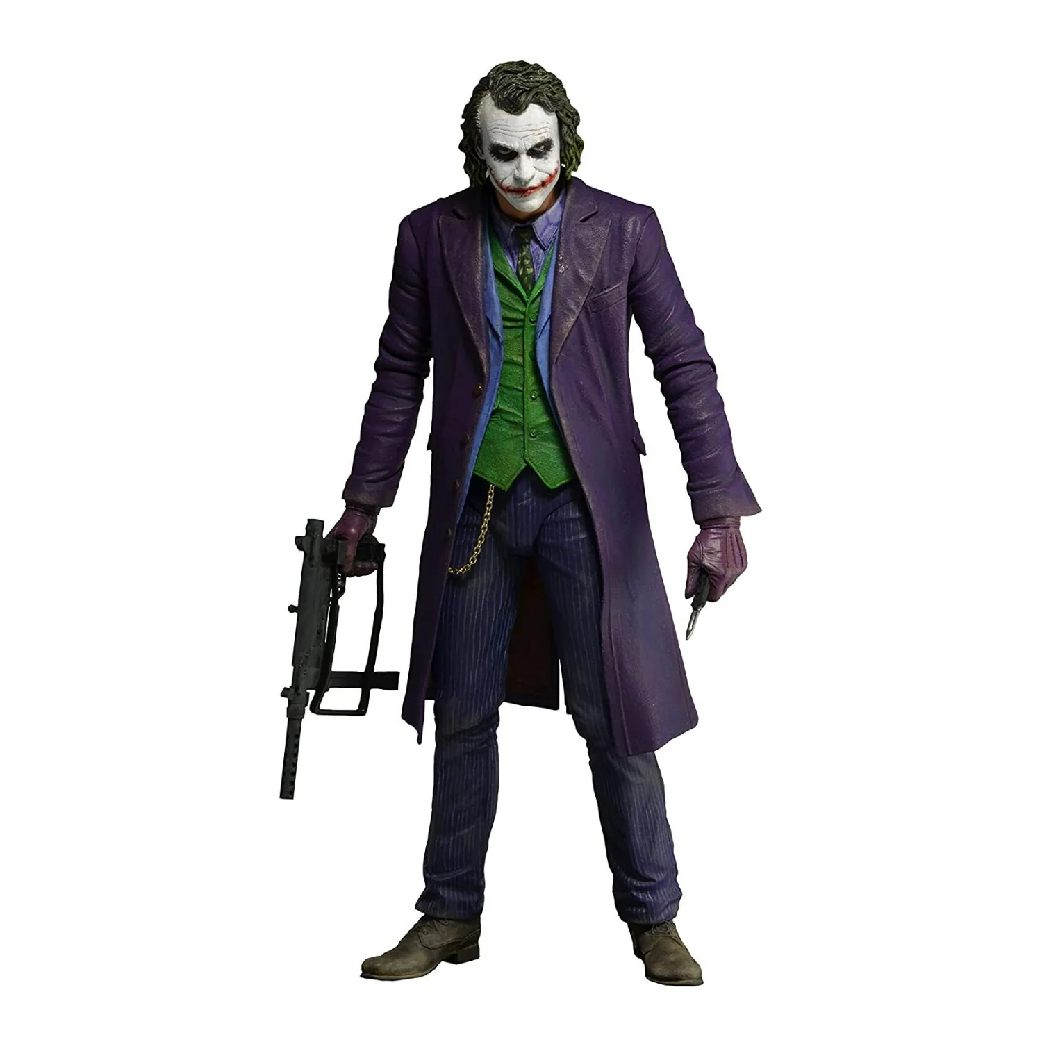NECA The Dark Knight Joker 18-Inch Heath Ledger Life-Like Plastic Action Figure