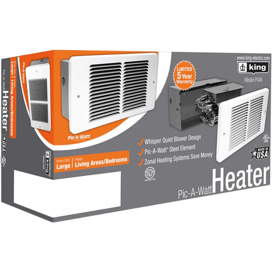 King Electric PAW Wall Heater