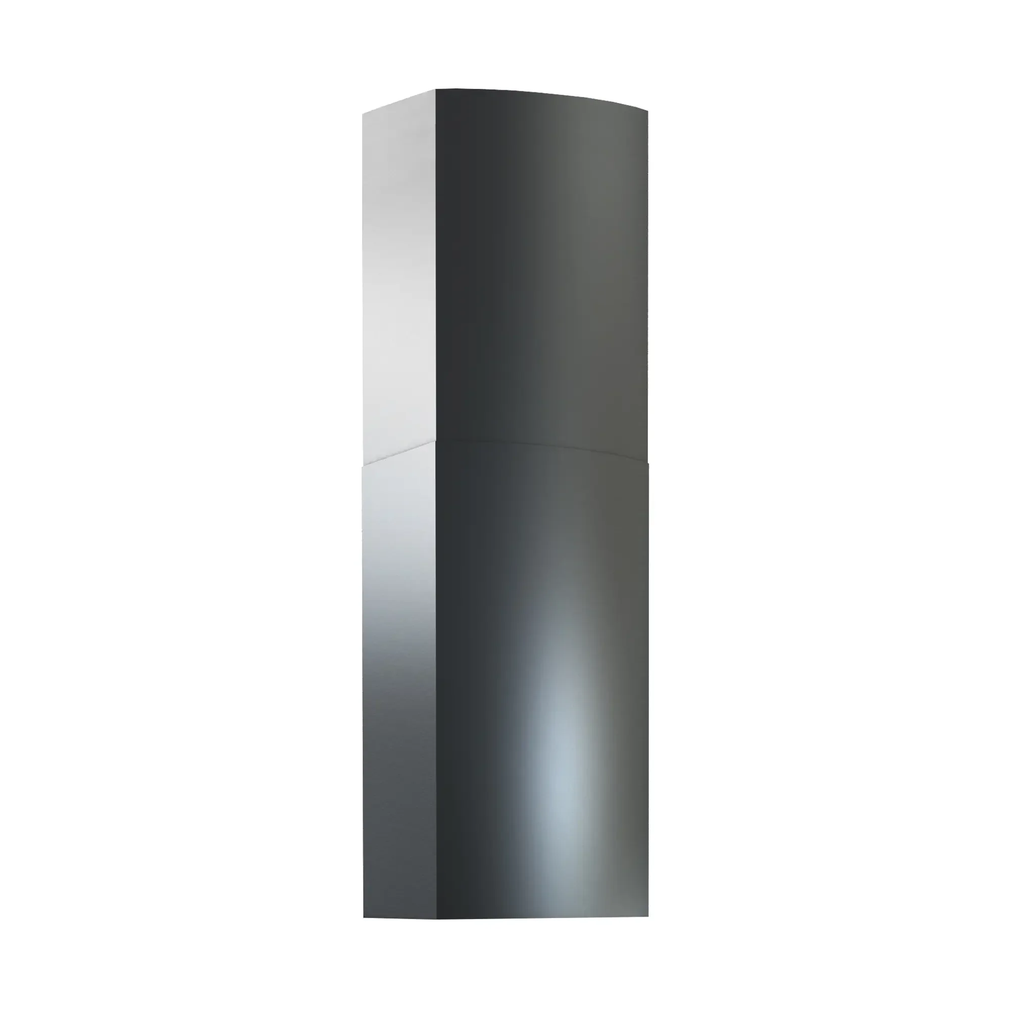 Zephyr Duct Cover Extension, ZSA, 12', Black Stainless Steel (Z1C-01SABS)