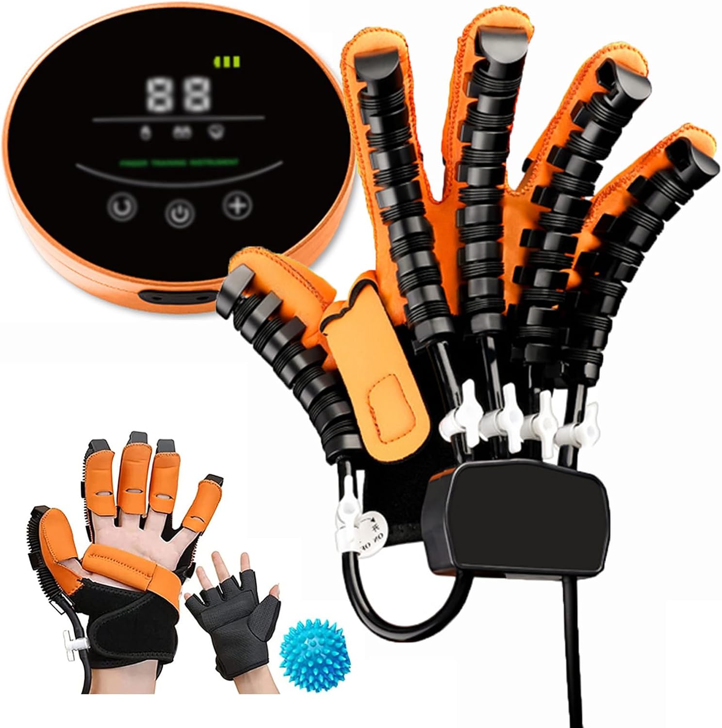 Hand Function Rehabilitation Robot Gloves, Electric Hand Dysfunction Patient Training Device, Assisted Exercise to Relieve Muscle Stiffness