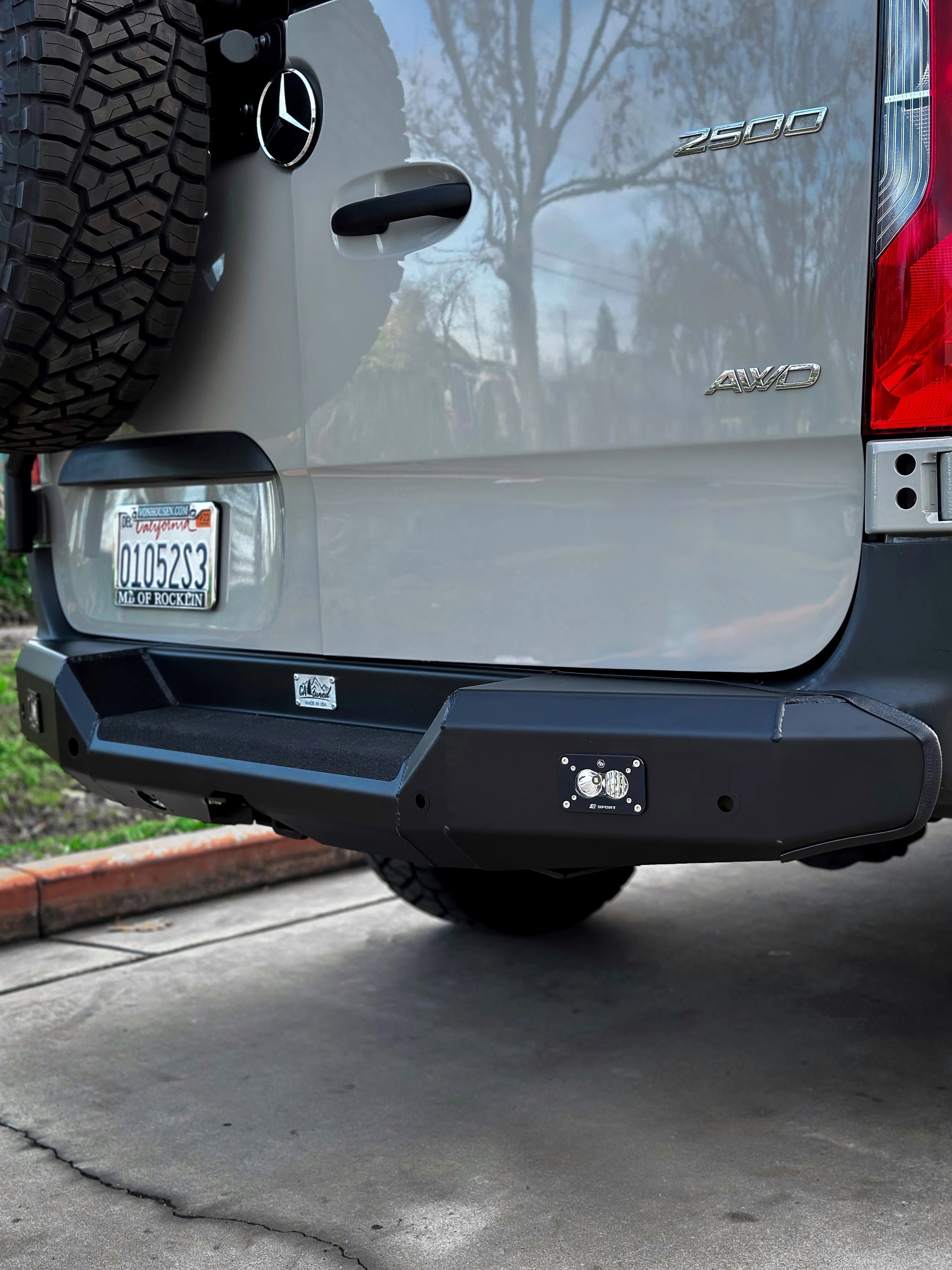 CAtuned Off-Road Rear Bumper | Mercedes Sprinter (2019–2024+)