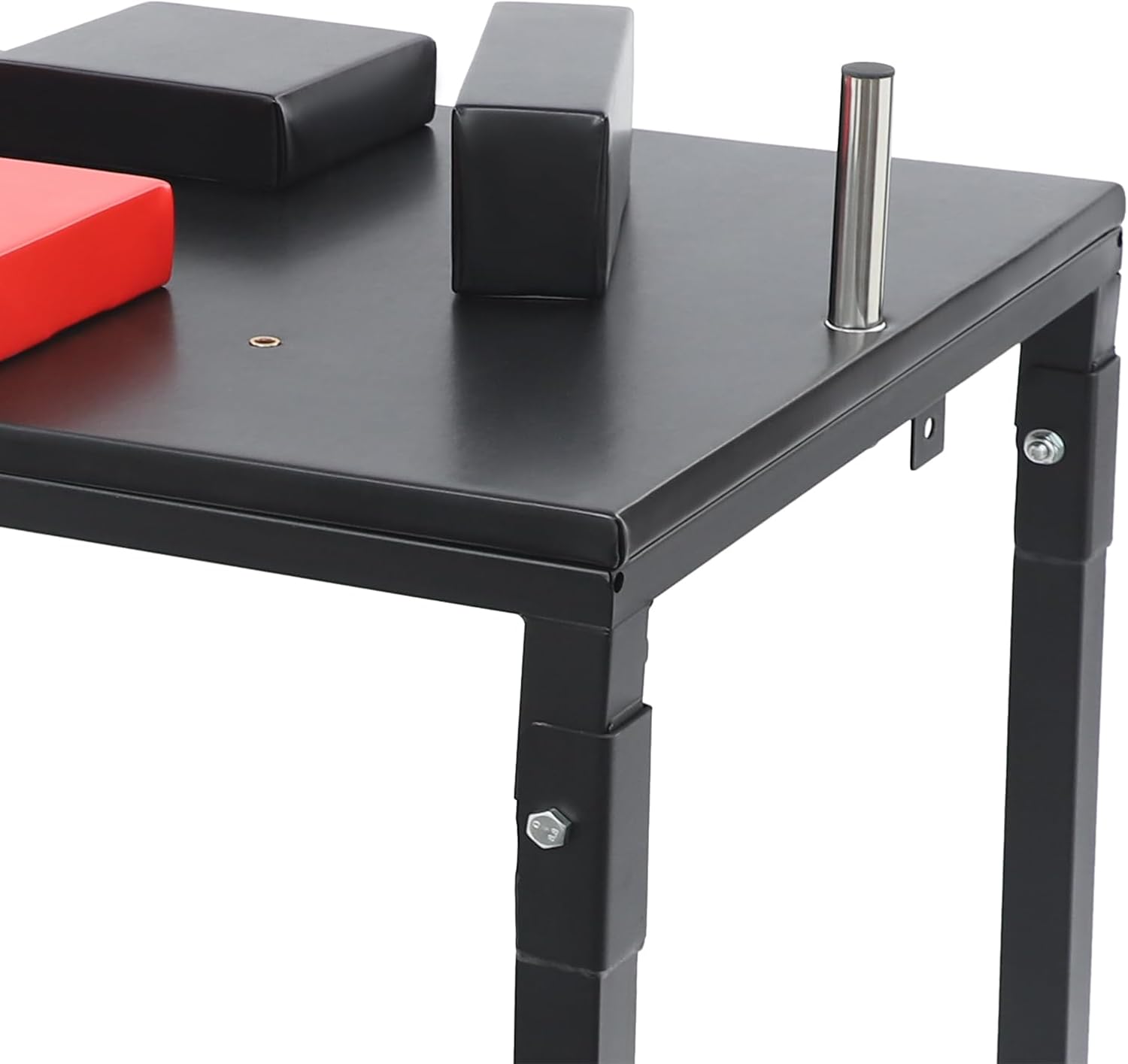 Arm Wrestling Table, Professional Battle Table w/Elbow Pad&Forearm Pad, Foldable Wrist Strength Training Support Plate, Competition Arm Strength Training Equipment for Home Gym Club