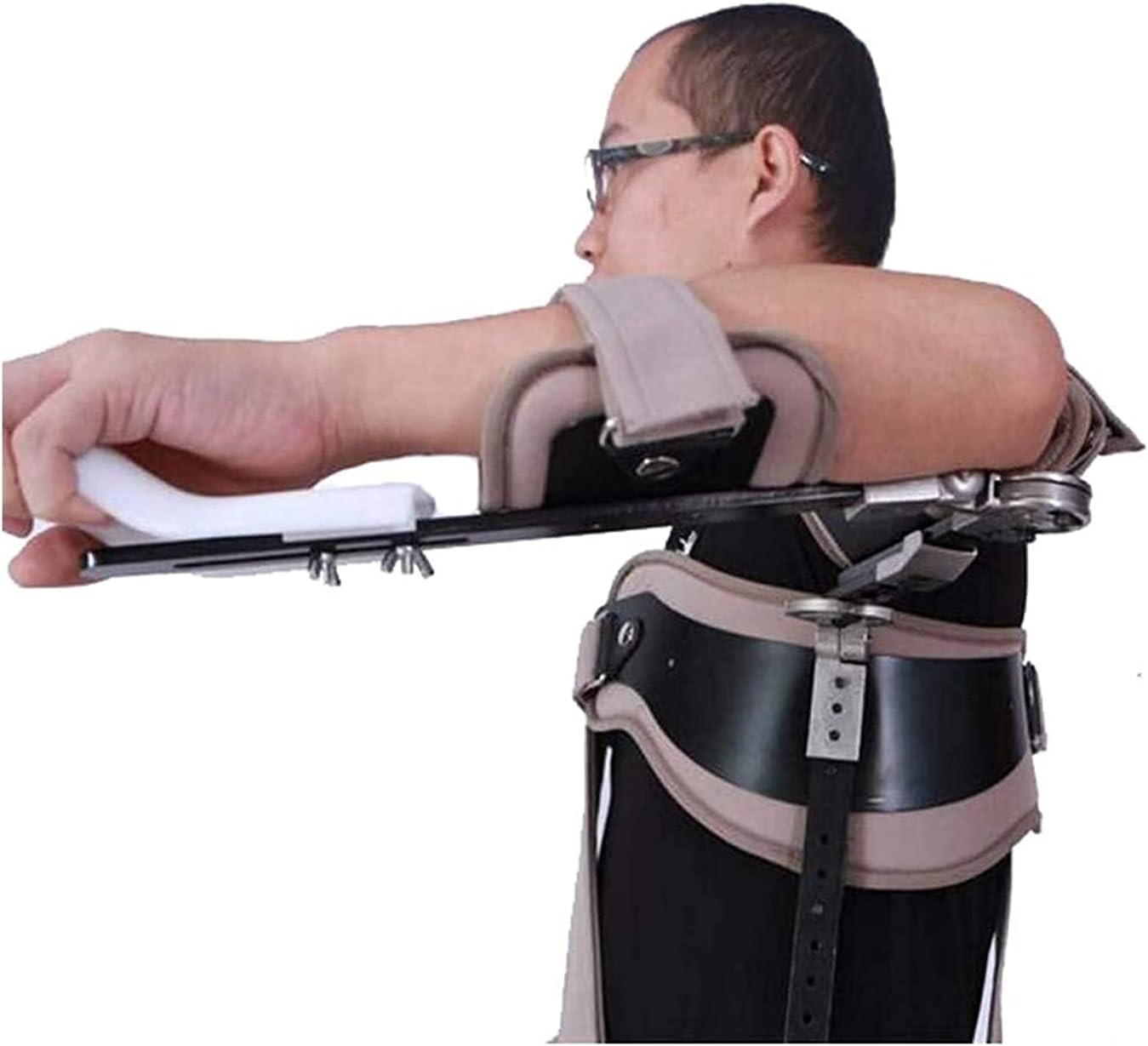 arm Sling Shoulder Sling arm Brace Shoulder immobilizer Left and Right Shoulder Supports Immobilizer Provides Excellent Support and Abduction Post Surgery After Rotator Cuff Repair