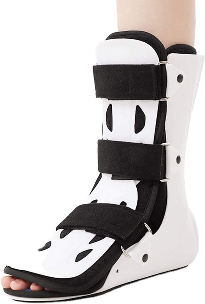 Foot Drop orthosis Ankle Fixation Bracket Foot Drop Correction for Ankle Injury Fixation Foot Varus Fixation for Rehabilitation of Achilles Tendon Rupture (Color : Right, Size : M)