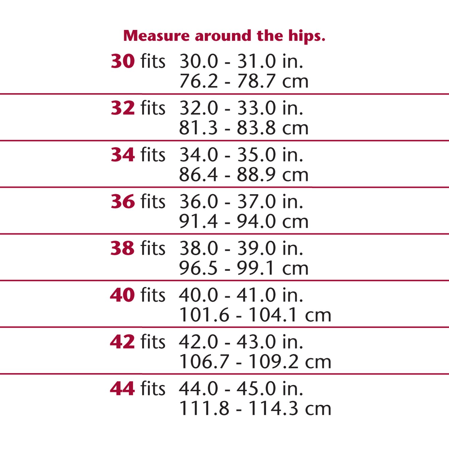 Truform-OTC Hernia Hood Truss, Double Inguinal, Bilateral Inguinal Compression, Adjustable, 40 Inch Hip