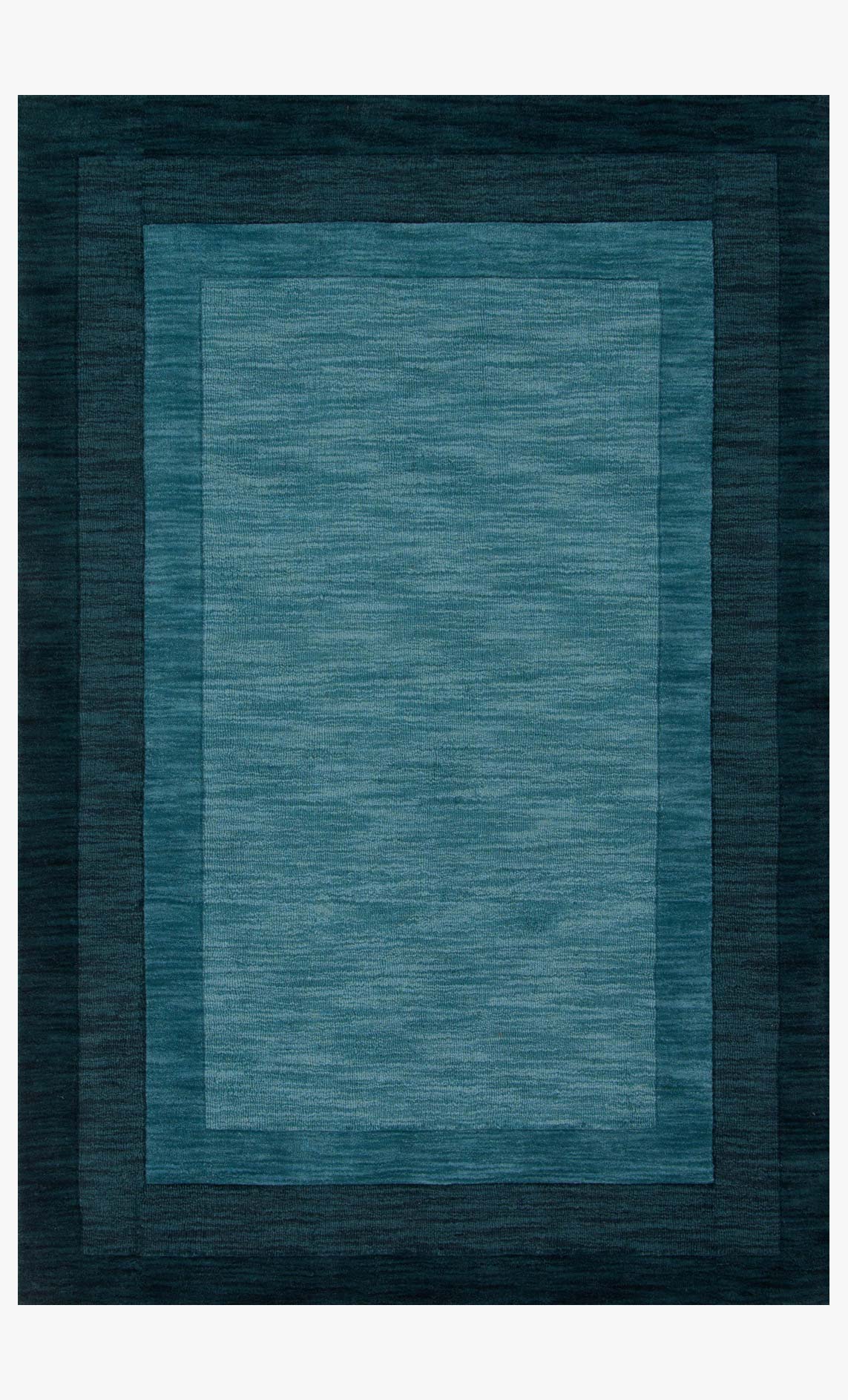 Loloi Hamilton Collection - Transitional Hand Loomed Rug in Teal (HM-01)