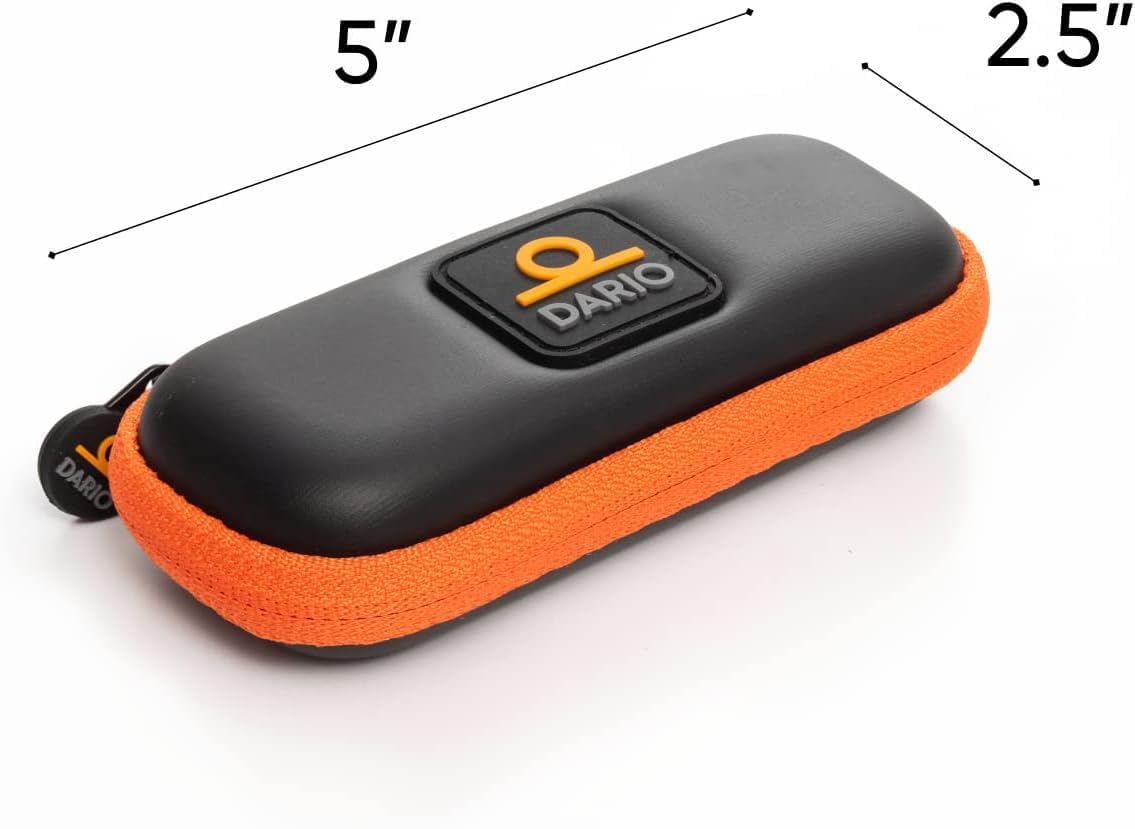 Dario Bundle: 100 Test Strips, 100 Lancets & Blood Glucose Travel Case (Black)