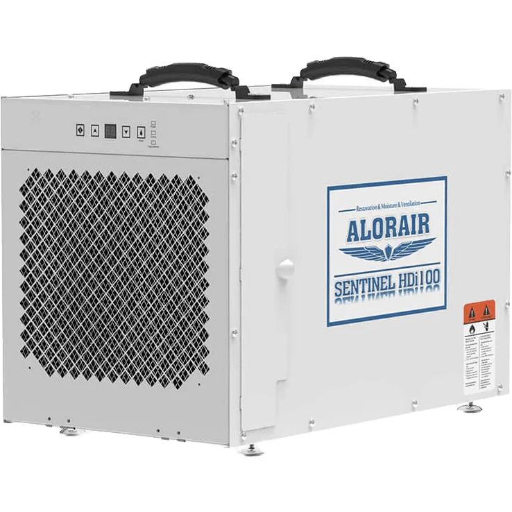 AlorAir Sentinel 100 Pint at AHAM Dehumidifier With Pump for Whole Home, Crawl Spaces, or Basements Up to 2,900 Sq. Ft.