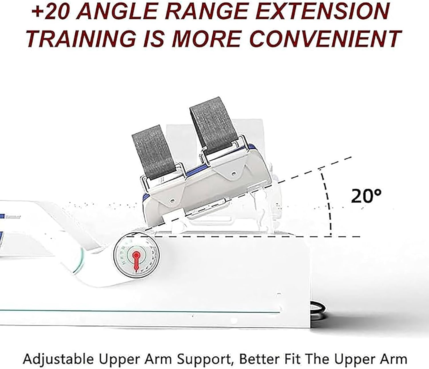 Electric Elbow Joint Rehabilitation Device, Elbow Brace Arm Exerciser, -10°~150° Adjustable Post Op Elbow Brace Stabilizer Splint, for Arm Fracture