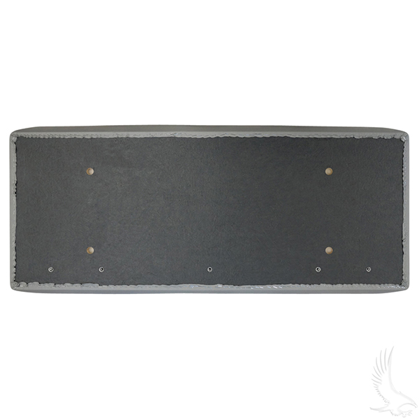 Club Car Trans/Utility, Seat Bottom Cushion, Dove Gray