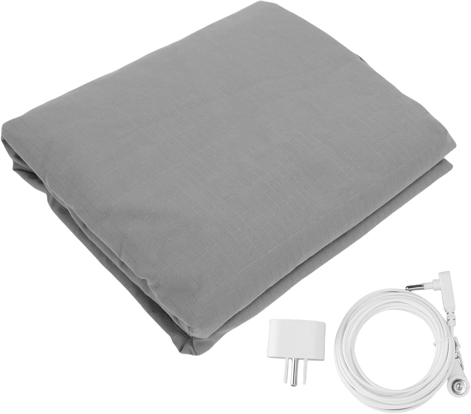 Yoidesu Grounding Sheets, Earth Grounding Bed Fitted Sheets Skin Friendly for Home (US Plug 170W)