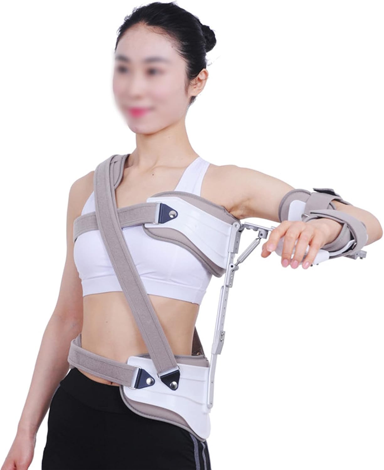 Shoulder Abduction Sling Elbow Protection and Stability Helps Support Raise Arm Rehabilitation Surgery Dislocated Strains Tears Injury Support Shoulder Abduction Immobilizer