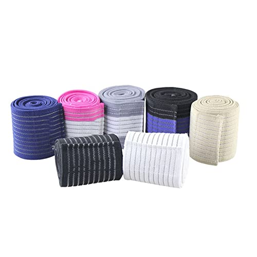 1PCS Cotton Elastic Bandage Hand Sport Wristband Gym Support Wrist Brace Wrap carpal tunnel(Blue)