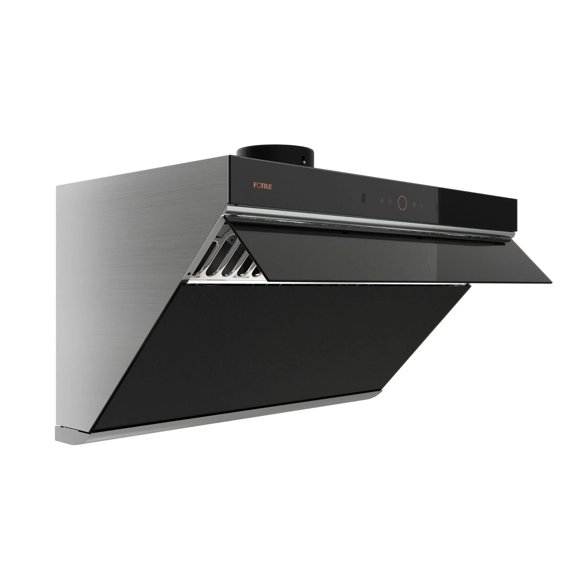 Fotile Prestige Slant Vent Range Hood with 1100 CFM Performance Series (JQG7507 / JQG9007)