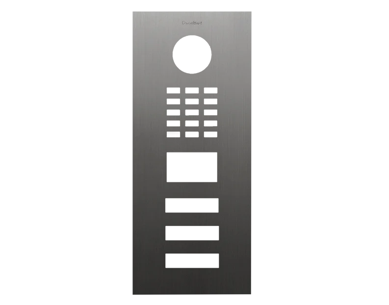DoorBird Front Panel for D2103V in Titanium Coated Stainless Steel