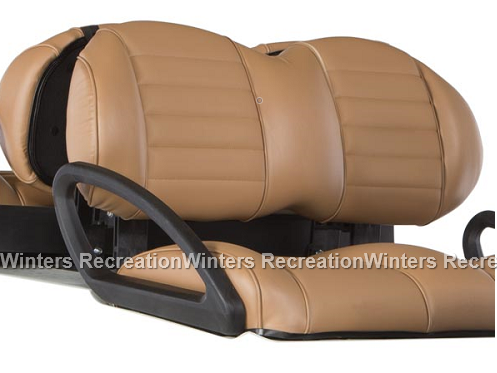 Club Car Precedent, Tempo, & Onward, Premium Seat Cushion Front Seat Back, Camello