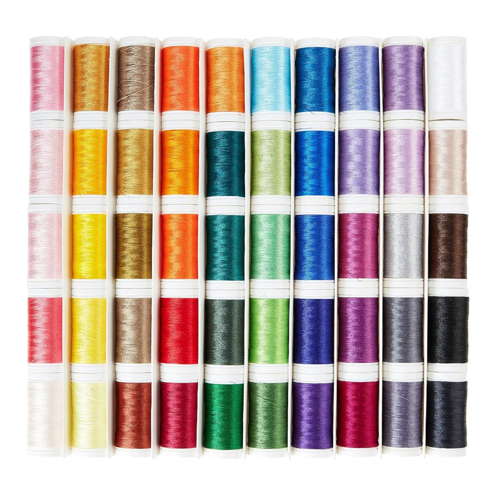Brother Designio 50-Piece Embroidery Thread Set