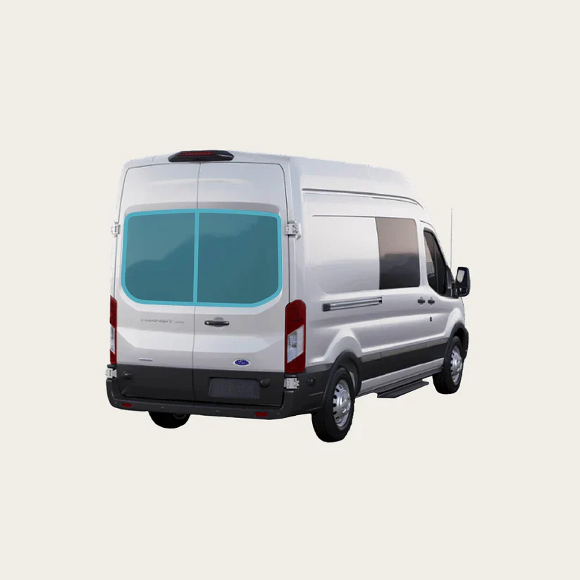 VanMade Gear Transit Rear Door Shades (Set) *MADE TO ORDER*
