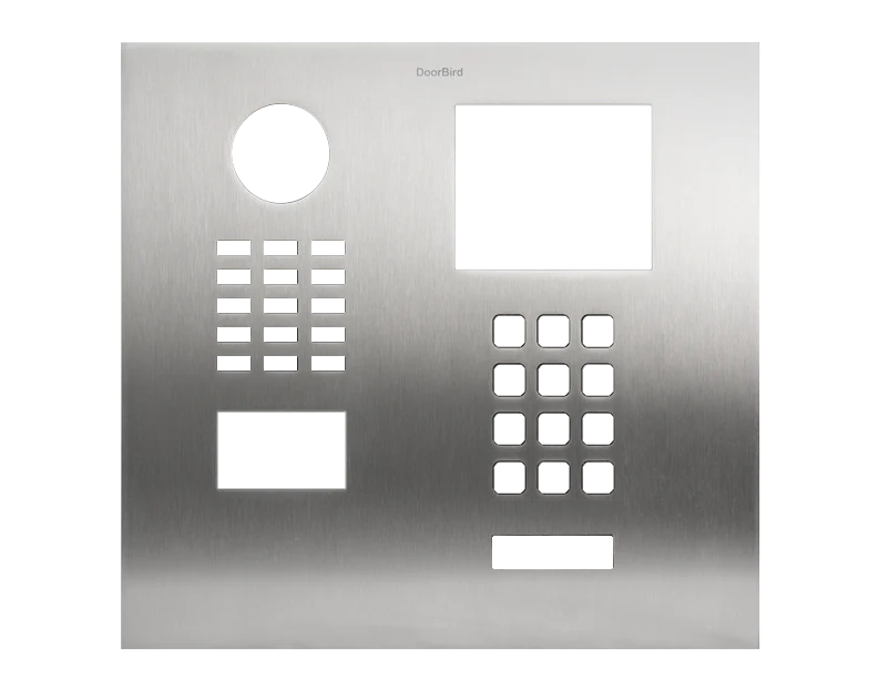 DoorBird Front Panel for D2101XKH in Stainless Steel V2A