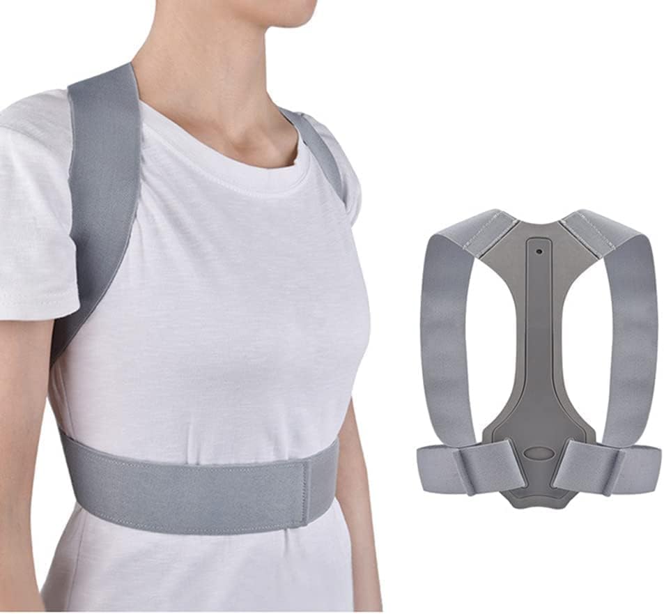 Posture Corrector for Men and,Spinal Support Improve Bad Posture Back Shoulder Neck Pain Relief Adjustable Lumbar Shoulder Support Belt Strap,M,M