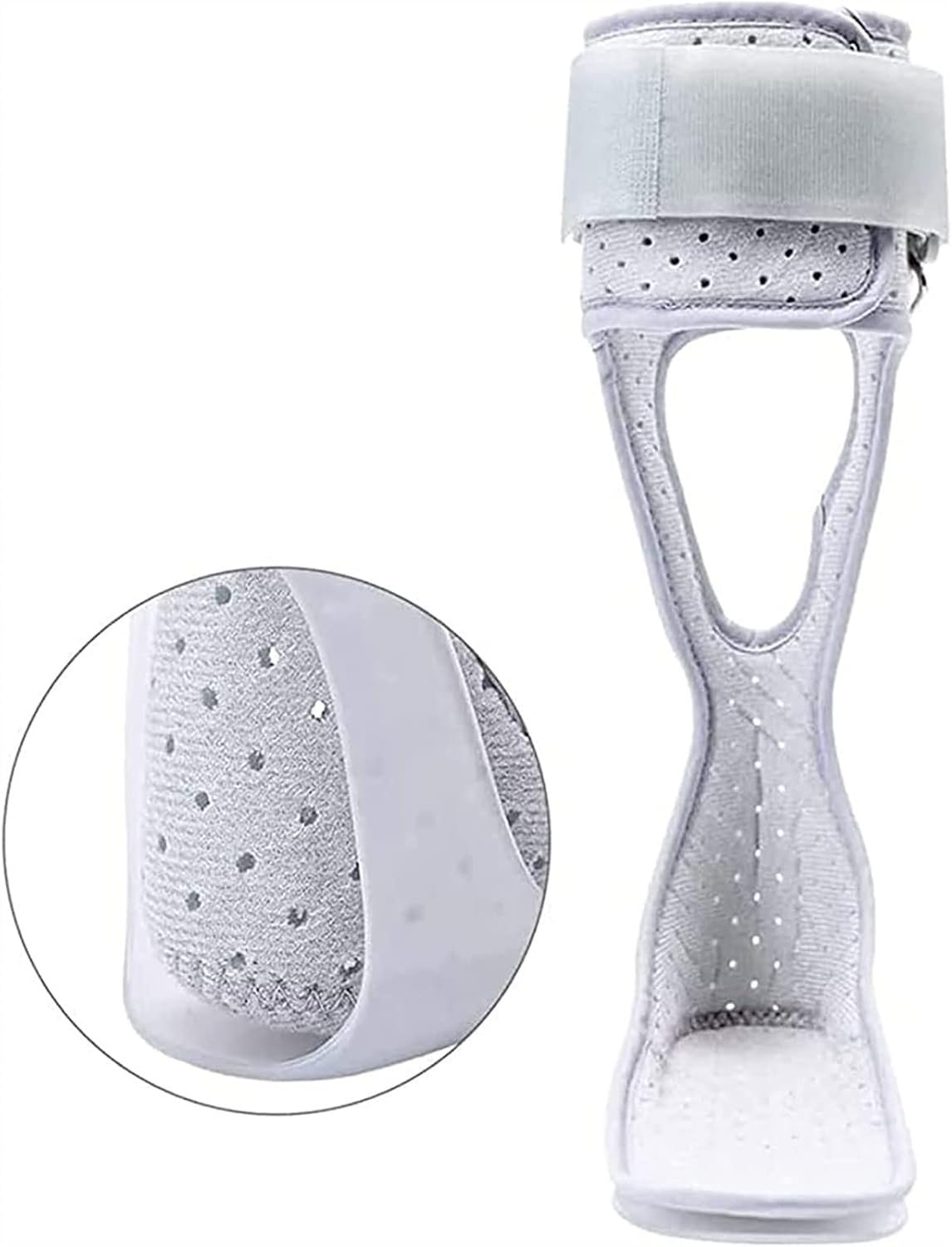 Drop Ankle Support Ankle Brace, Corrective Splint for Plantar Fasciitis Achilles Tendinitis (Right X) (Right X)