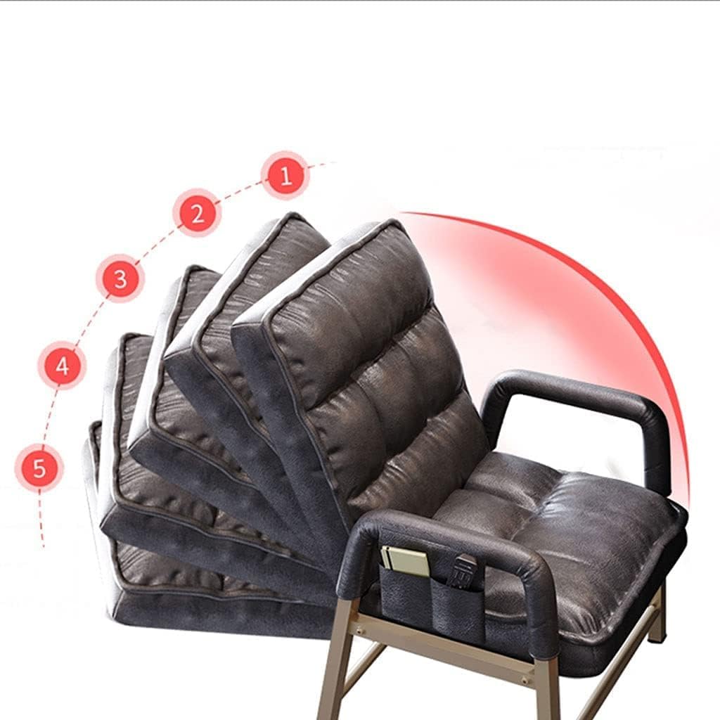 Ergonomic Executive Office Chair with Thickened Sponge Seat Cushion Armrests and Lumbar Support for Home Office Computer Desk Use Comfortable High Back Desk Chair for W(Beige (Cloth)