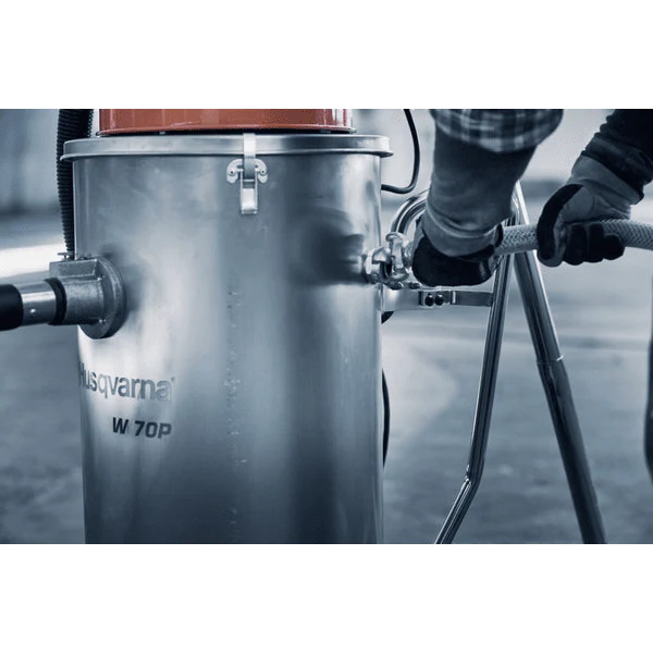 Husqvarna W70 Wet Slurry Industrial Canister Vacuum