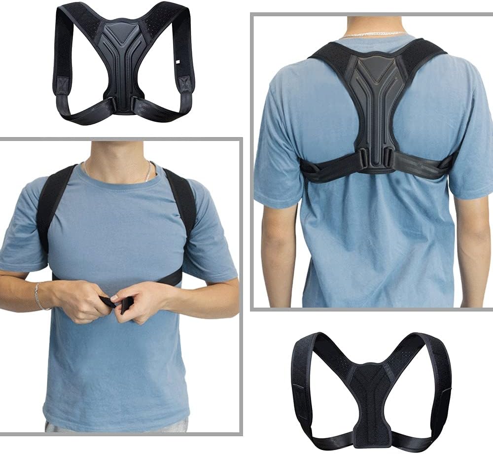 Back Posture Corrector Corset Clavicle Spine Posture Correction Adjustable Support Belt Traine Spine Posture Support,S,S