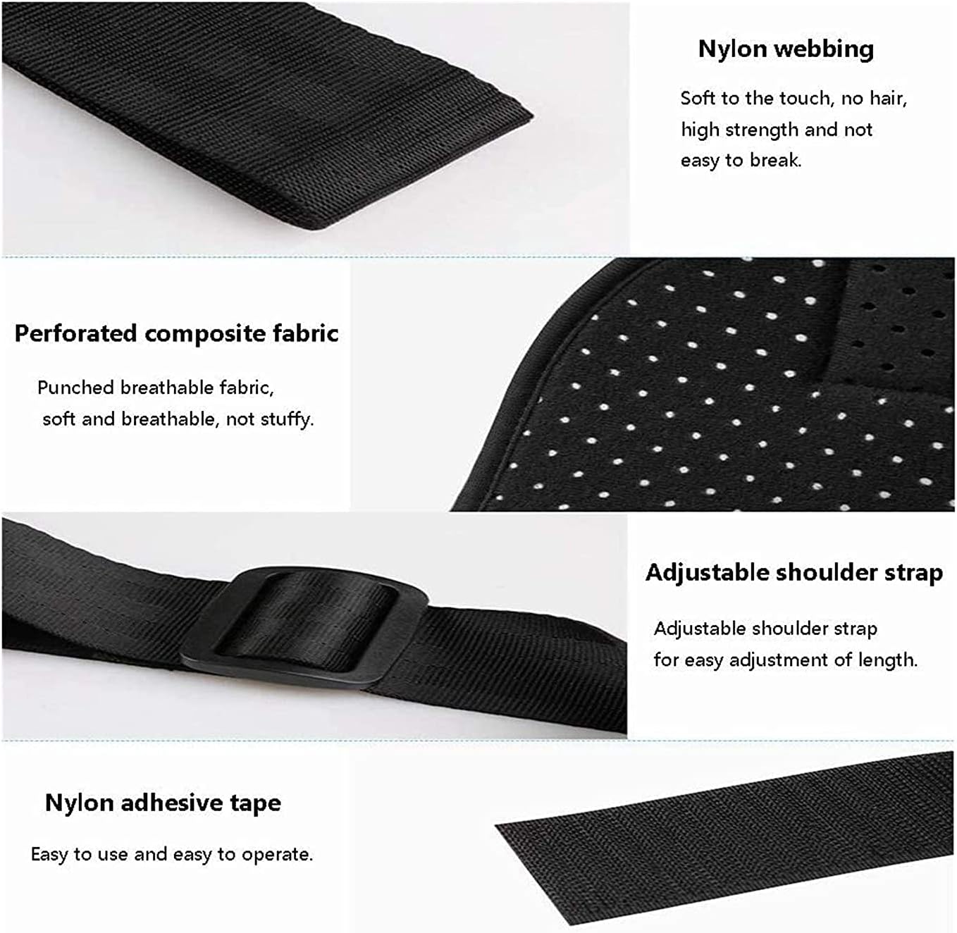 arm Sling Shoulder Sling arm Brace Shoulder immobilizer Arm Slings with Abduction Pillow Adjustable Shoulder Abduction Sling Portable Elbow Braces for Left or Right Arm(Size:Small)