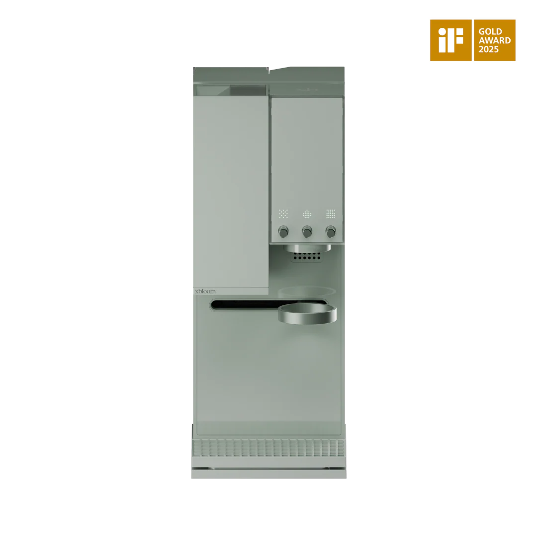 xBloom Studio Smart Automatic Pour Over Coffee Maker with All-in-one System with Integrated Grinder, Brewer, and Scale.