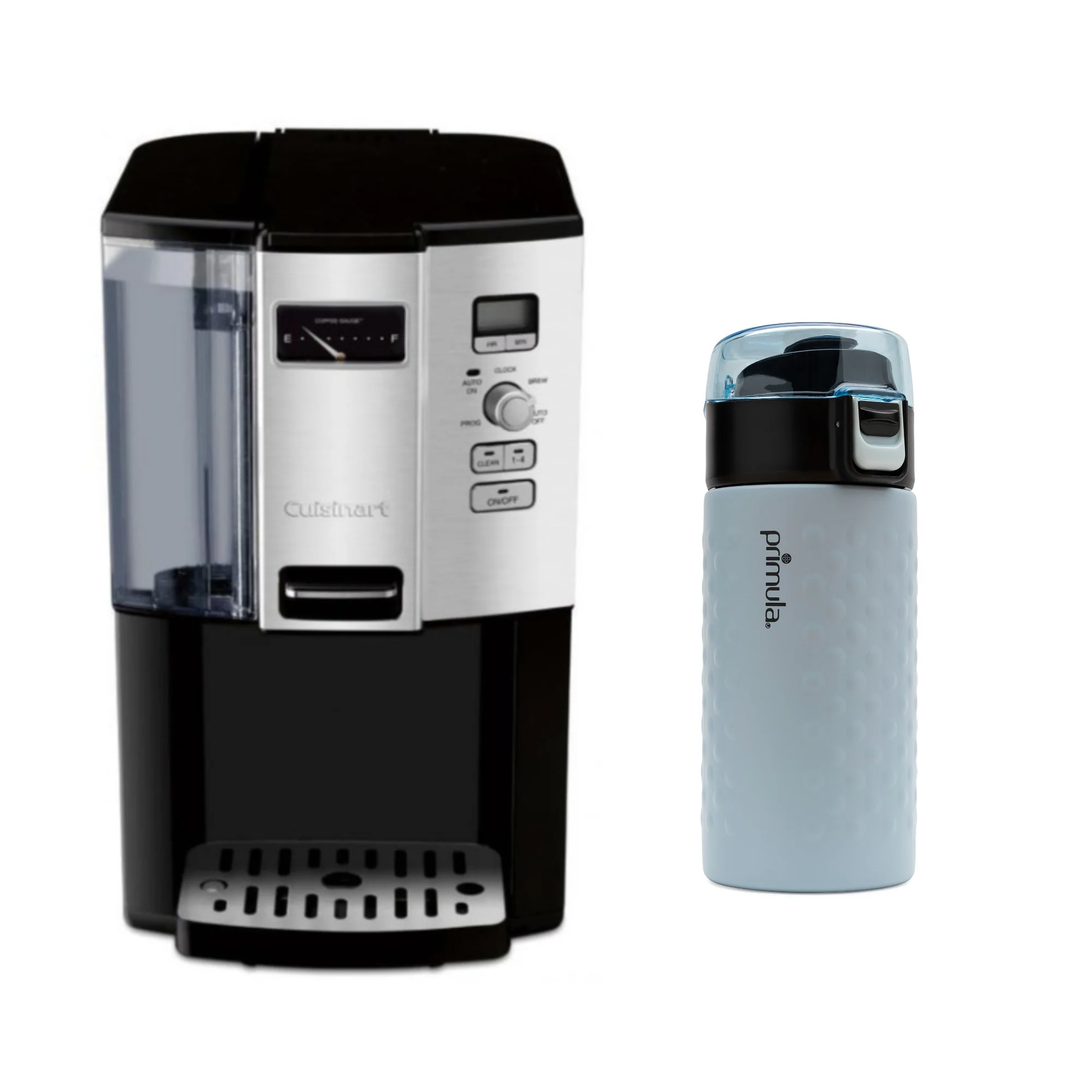 Cuisinart 12-Cup Coffee Programmable Coffeemaker with Stainless Steel Tumbler
