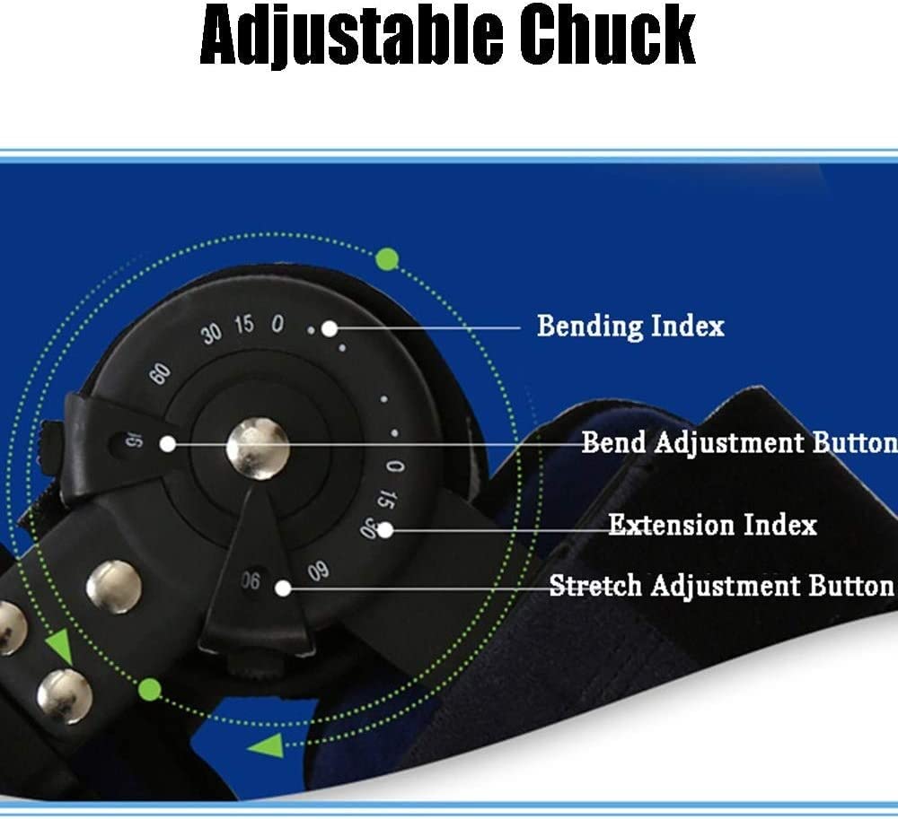 Hinged Elbow Brace Adjustable Elbow Support Brace Great For Arm Splint, Elbow Support Ease Pains