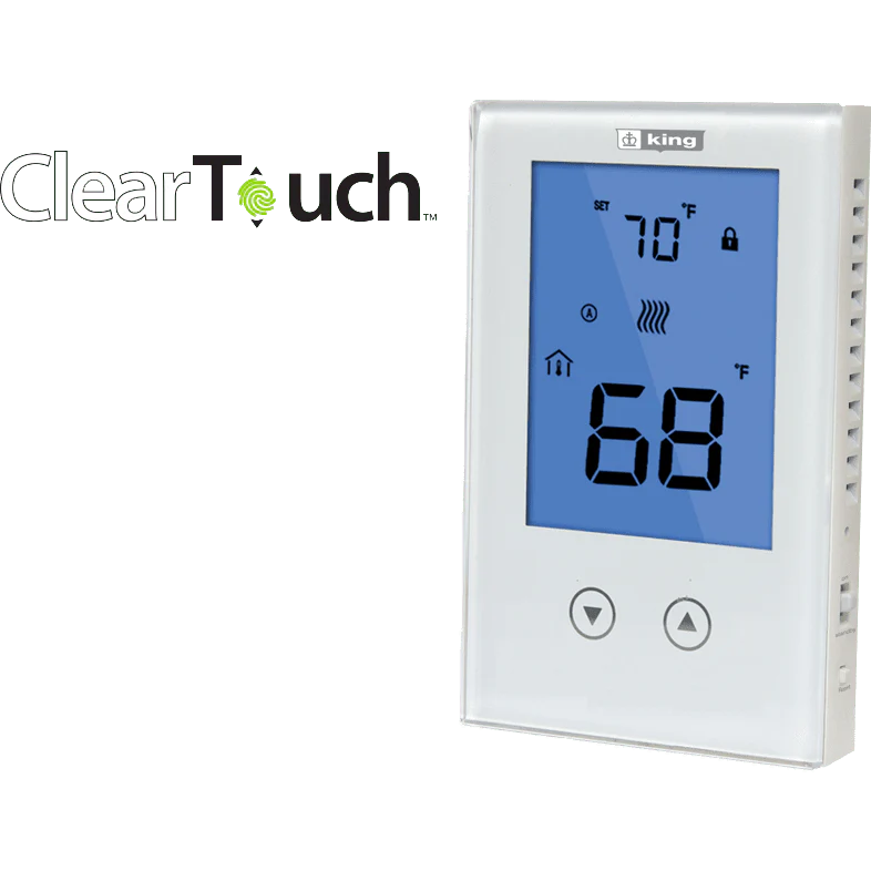 King Electric ClearTouch K322E Non-Programmable Thermostat
