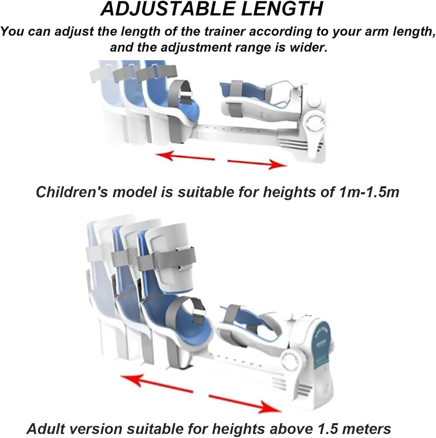 Elbow and Wrist Joint Brace Exerciser - 120° Rotation, 9-Level Strength & 3-Level Speed Adjustment, Ideal for Hemiplegia Recovery & Joint Support