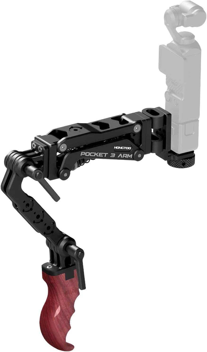 Came-TV Handle Grip Camera Mount, Handheld Camera Stabilizer Mount with 1/4