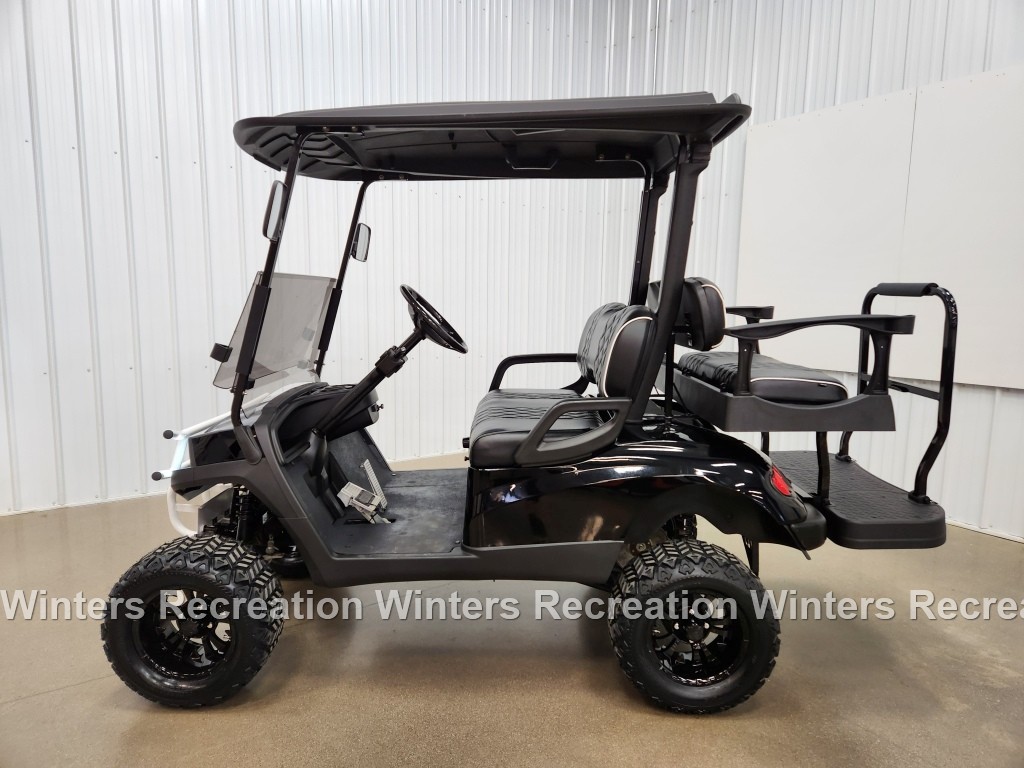 2016 Yamaha Drive Gas Carb HAVOC DELUXE STREET READY Golf Cart, Black Beauty