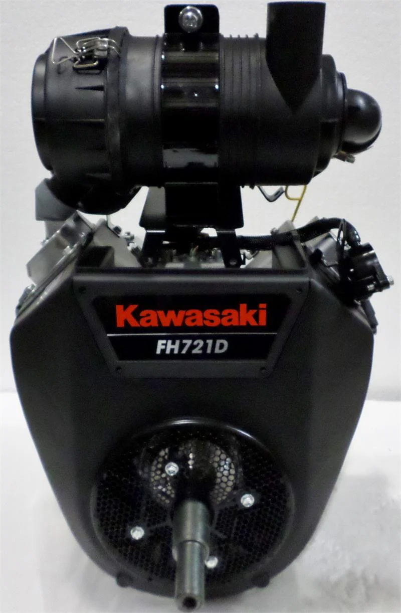 Kawasaki Horizontal 25 HP V-Twin Engine HDAF 1-1/8