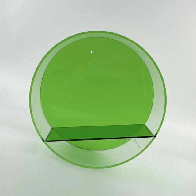 Nordic Acrylic Wall Shelf with Circular Design