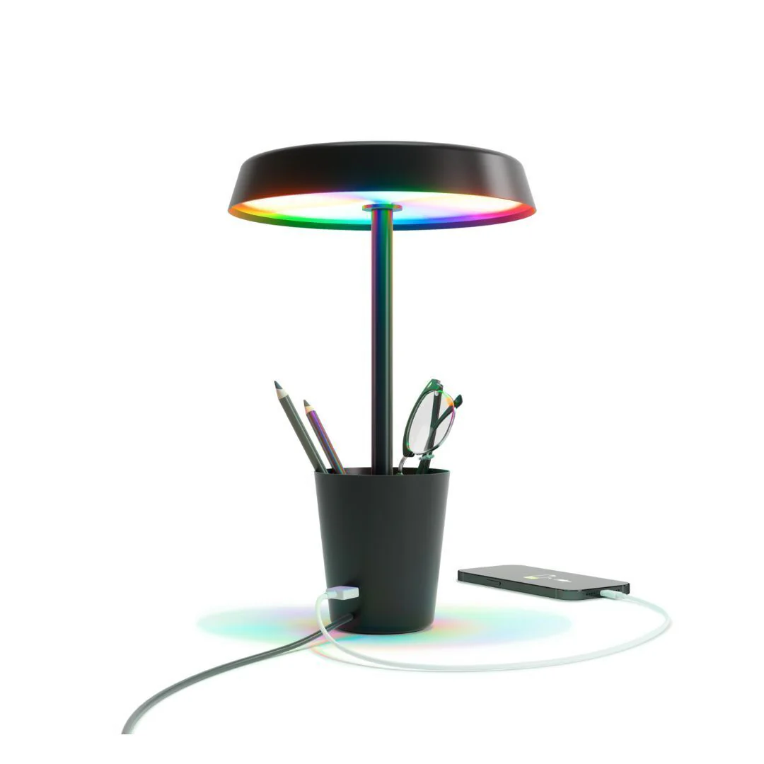 CUP LAMP  BLACK