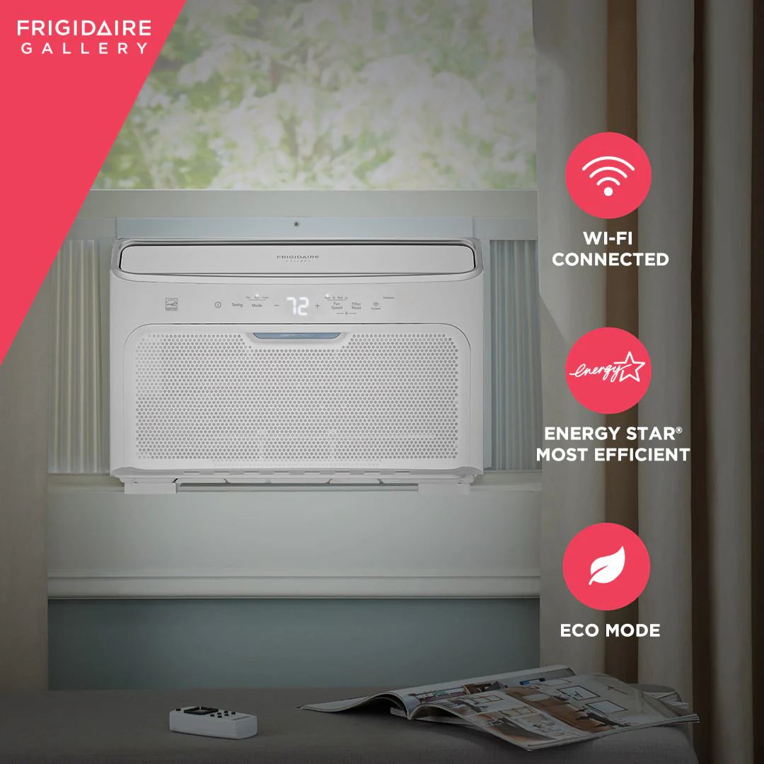 Frigidaire 10,000 BTU Inverter Wi-Fi Enabled Window AC