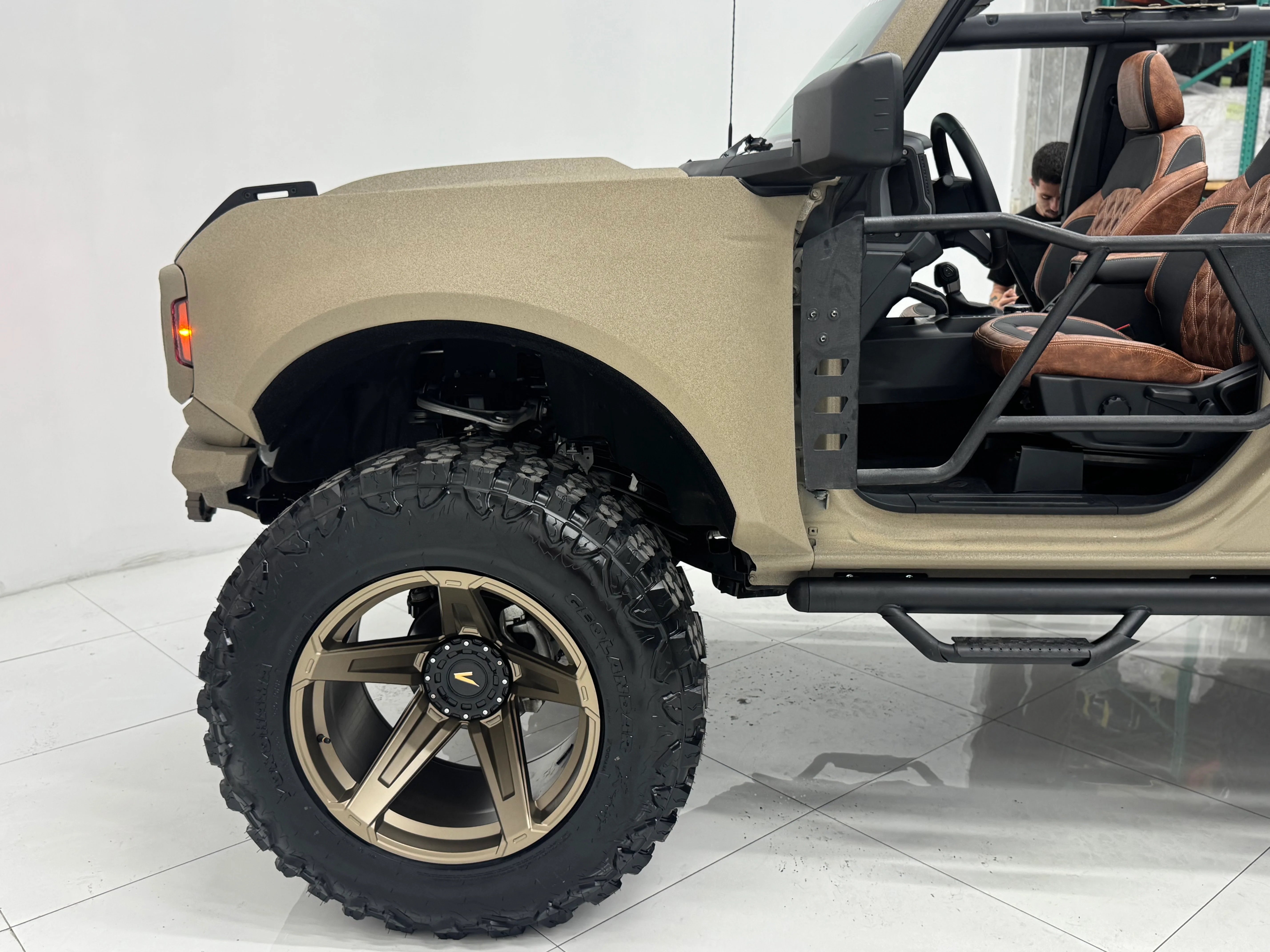 Ford Bronco Apocalypse 5 Spoke Wheel 6 Lug (Bronze)