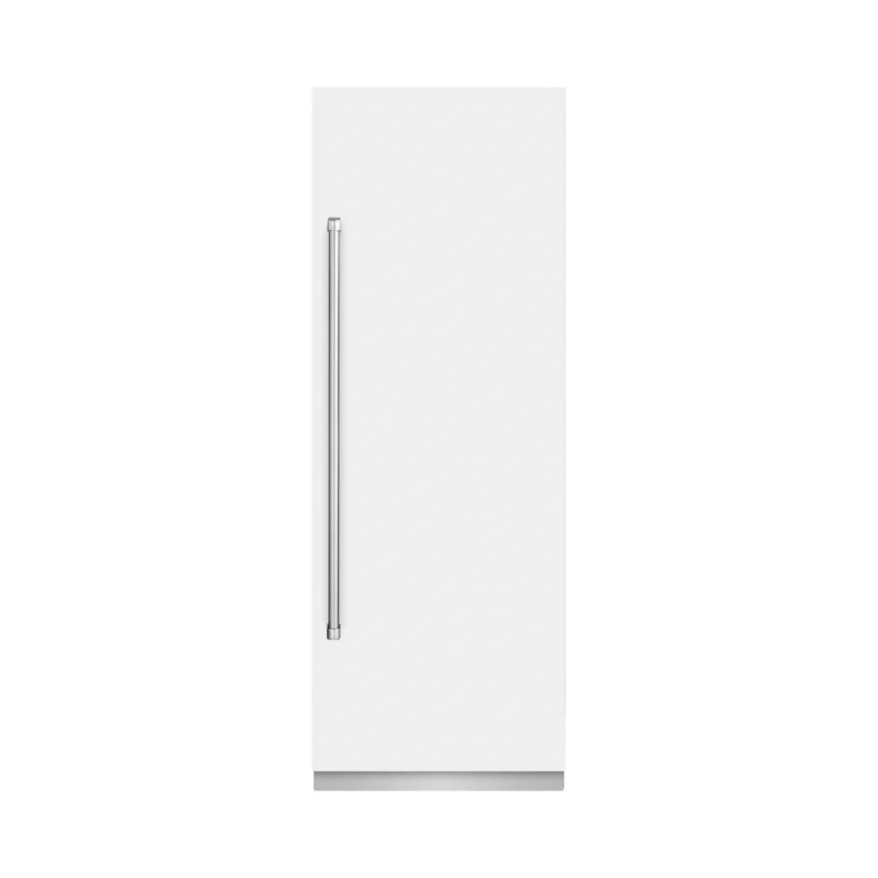 ZLINE 30-Inch 16.7 Cu. Ft. Column Refrigerator in White Matte with Graphite Gray Interior (RCRV-WM-30)